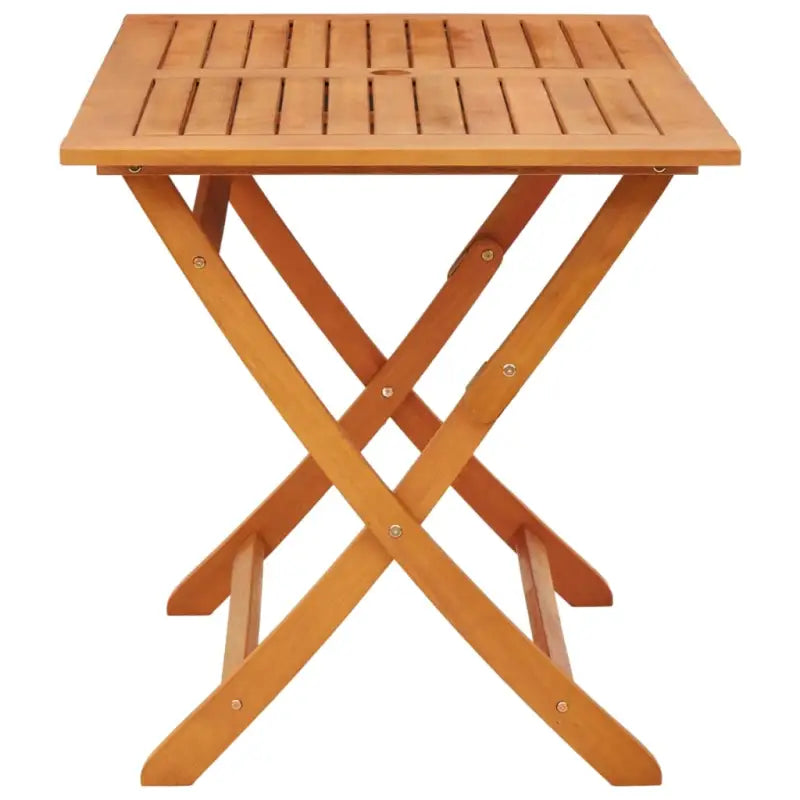 Eettafel van massief eucalyptushout voor buiten genieten - Tuintafels