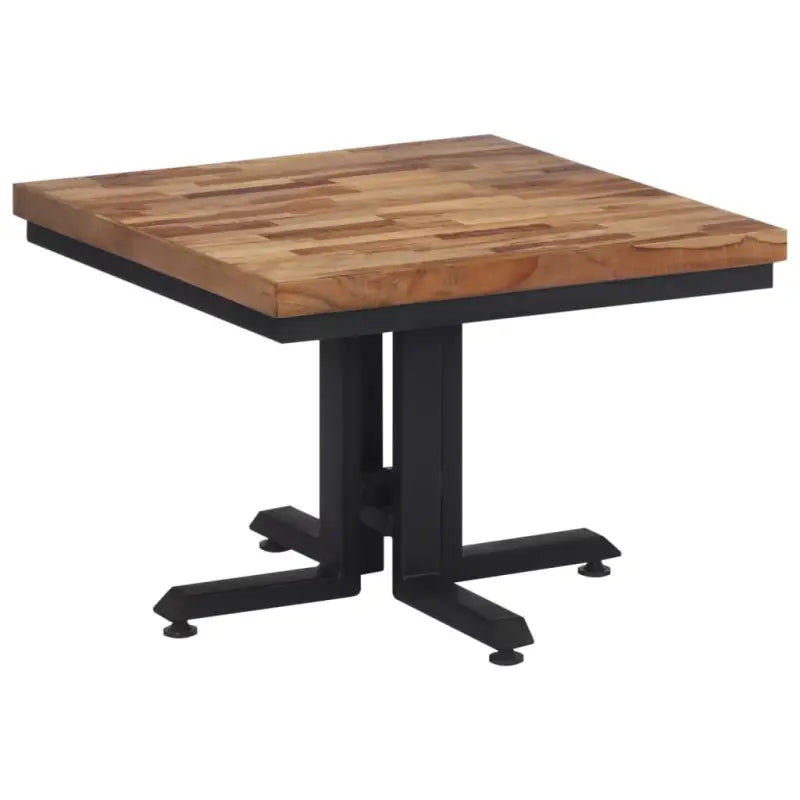 Eettafel van massief gerecycled teakhout met elegante uitstraling - Eettafels