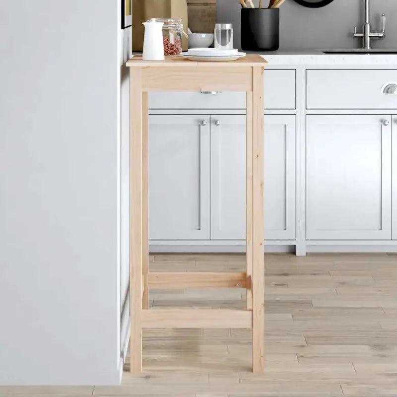 Eettafel van massief grenenhout voor gezellige maaltijden - Naturel / 1 / 50 cm - Eettafels