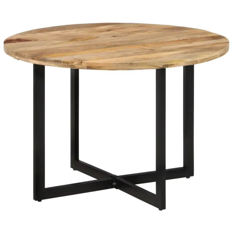 Eettafel van massief mangohout met elegant ontwerp - Eettafels