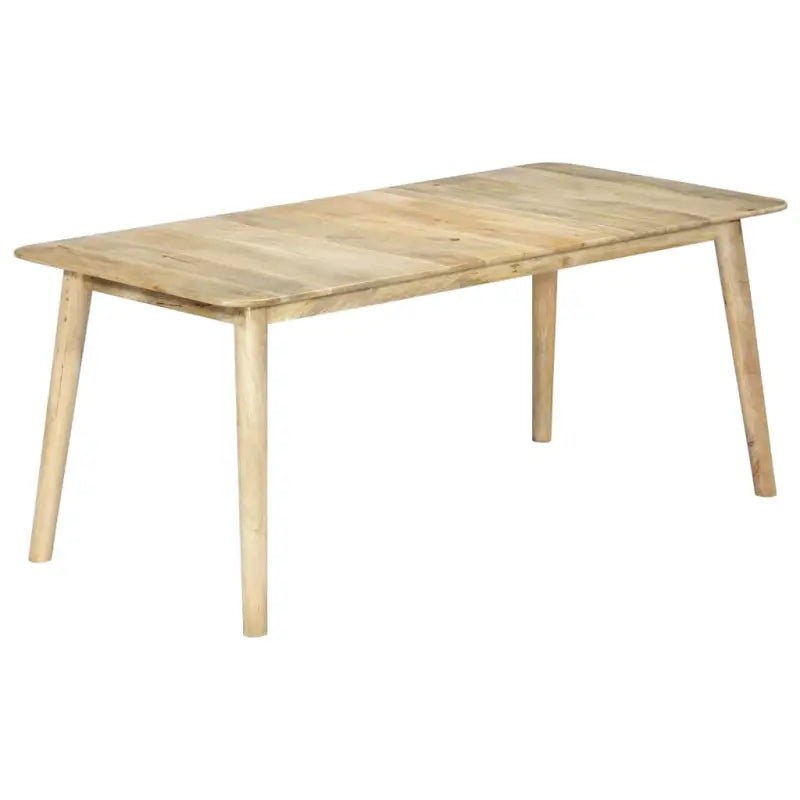 Eettafel van massief mangohout met klassiek ontwerp - Bruin / 180 x 90 x 76 cm / 1 - Eettafels