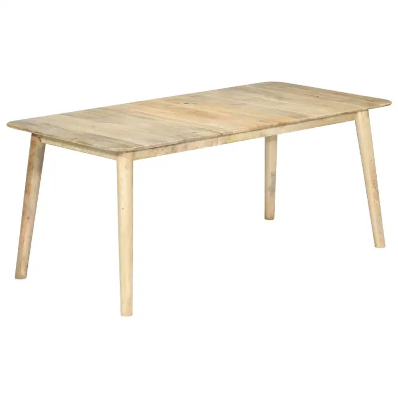 Eettafel van massief mangohout met klassiek ontwerp - Bruin / 180 x 90 x 76 cm / 1 - Eettafels