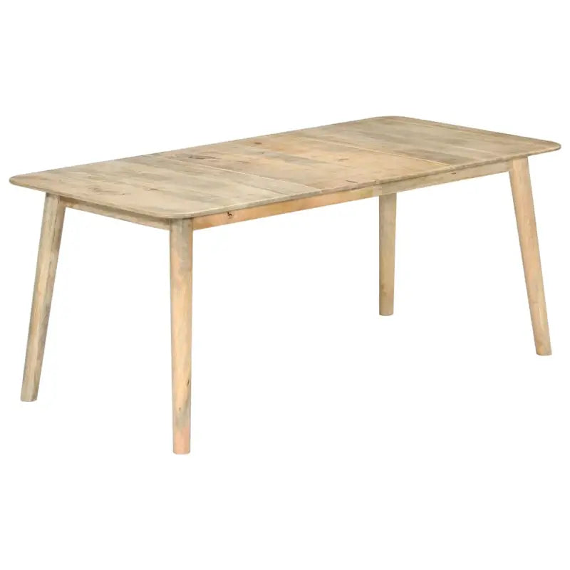 Eettafel van massief mangohout met klassiek ontwerp - Bruin / 180 x 90 x 76 cm / 1 - Eettafels