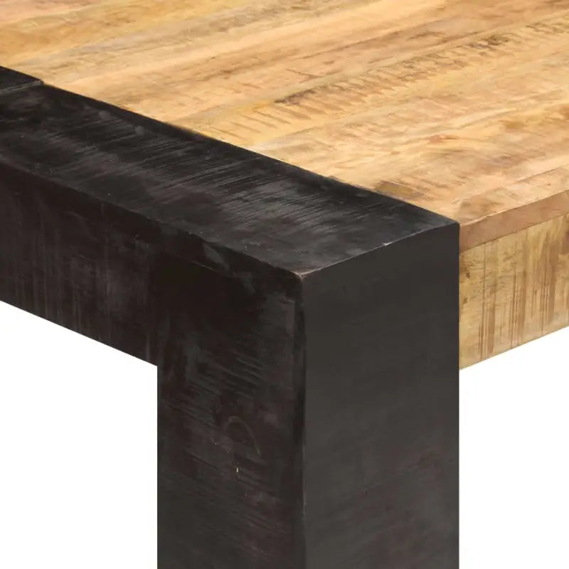 Eettafel van massief ruw mangohout voor een uniek meubelstuk - Eettafels