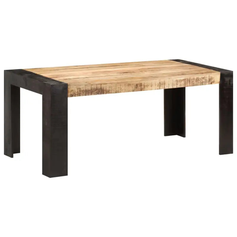 Eettafel van massief ruw mangohout voor een uniek meubelstuk - Eettafels