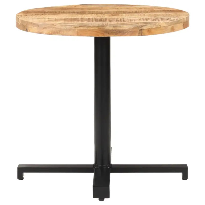 Eettafel van ruw mangohout met natuurlijke afwerking voor binnen en tuin - Eettafels