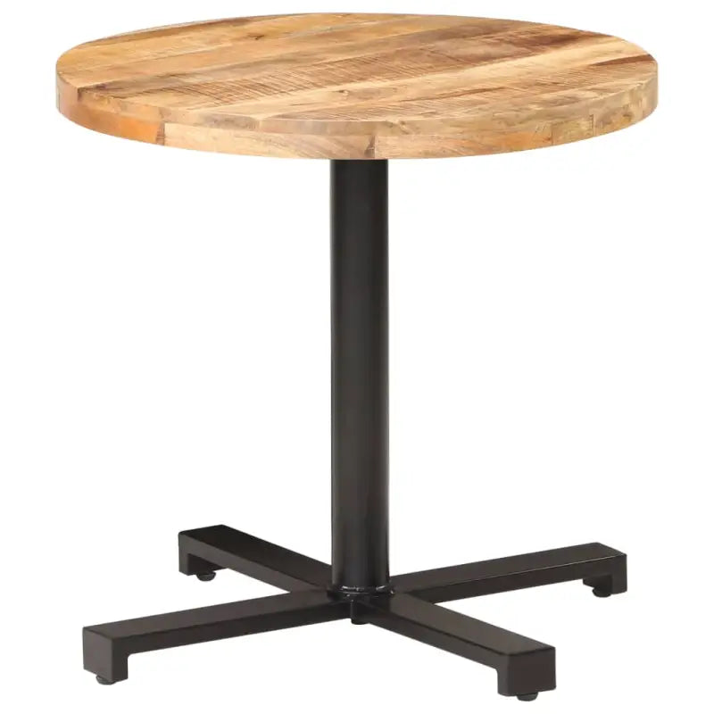 Eettafel van ruw mangohout met natuurlijke afwerking voor binnen en tuin - Eettafels