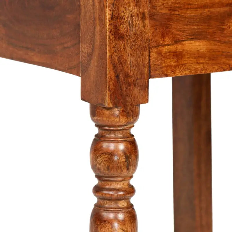 Eettafelstoelen set van 2 in massief acaciahout met honingkleurige afwerking - Eetkamerstoelen