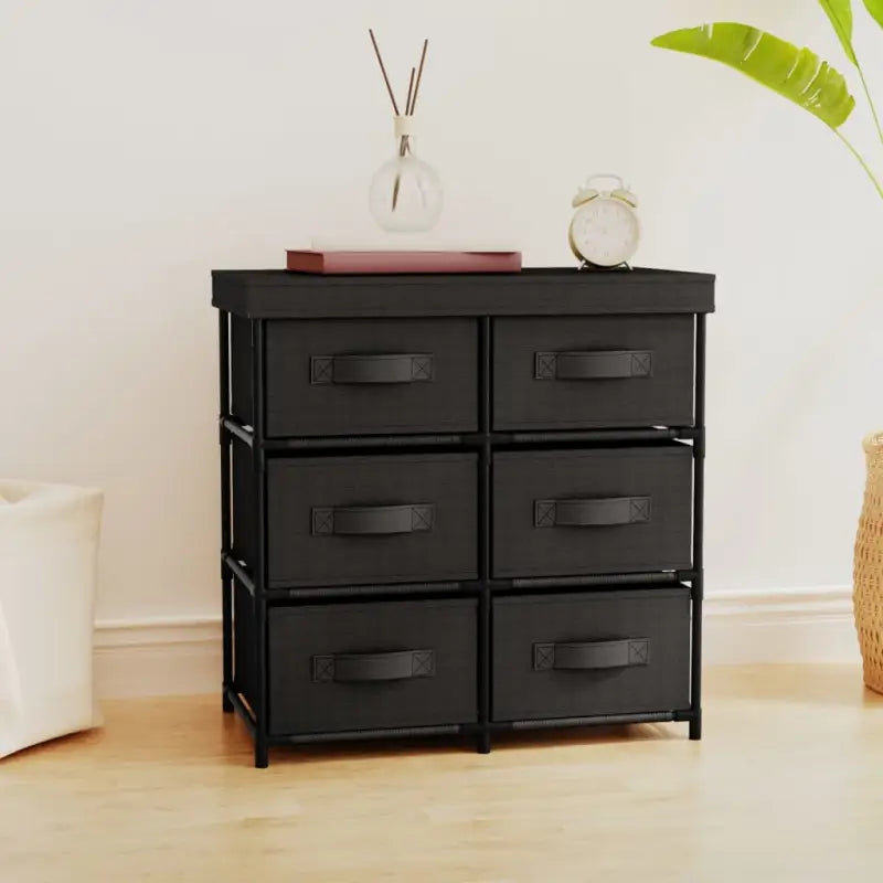 Effen opbergkast voor woonkamer of slaapkamer - Zwart / 1 - Opbergkasten & lockerkasten