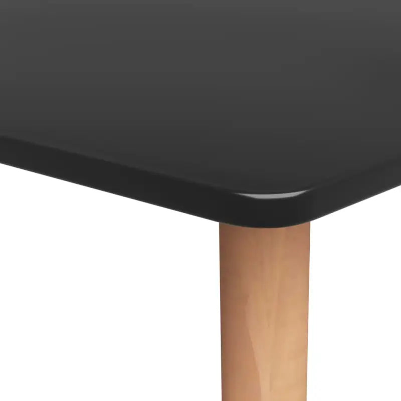 Eigentijdse bartafel met hout-look metalen poten en duurzaam tafelblad - Eettafels