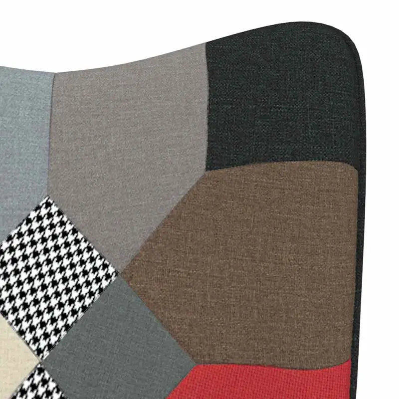 Elegant donker patchwork relaxstoel met modern ontwerp - Fauteuils & Relaxfauteuils