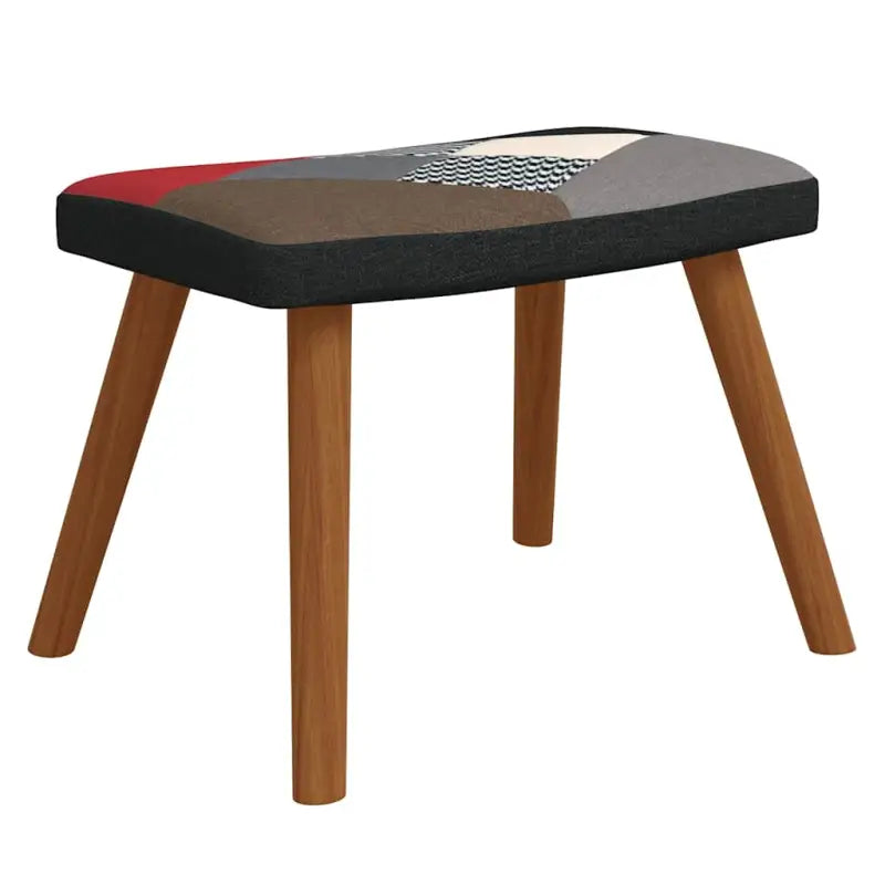 Elegant donker patchwork relaxstoel met modern ontwerp - Fauteuils & Relaxfauteuils