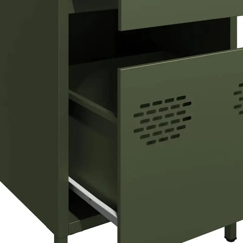 Elegant dressoir met robuust koudgewalst staal voor huis en kantoor - Dressoirs & buffetkasten