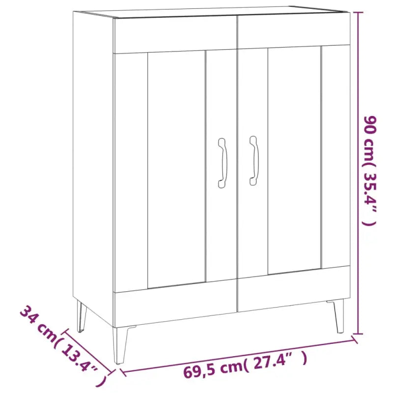 Elegant dressoir van bewerkt hout voor jouw woonkamer - Dressoirs & buffetkasten