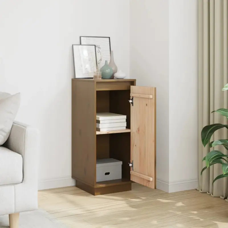 Elegant dressoir van massief grenenhout met klassieke uitstraling - Dressoirs & buffetkasten