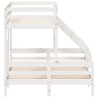 Elegant metalen stapelbed van massief grenenhout voor kleine kamers - Bedden & bedframes
