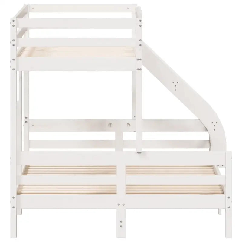 Elegant metalen stapelbed van massief grenenhout voor kleine kamers - Bedden & bedframes