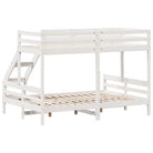 Elegant metalen stapelbed van massief grenenhout voor kleine kamers - Bedden & bedframes