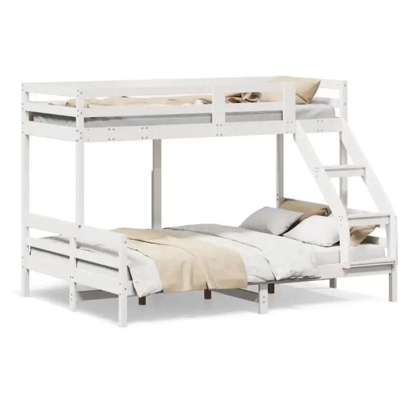 Elegant metalen stapelbed van massief grenenhout voor kleine kamers - Bedden & bedframes