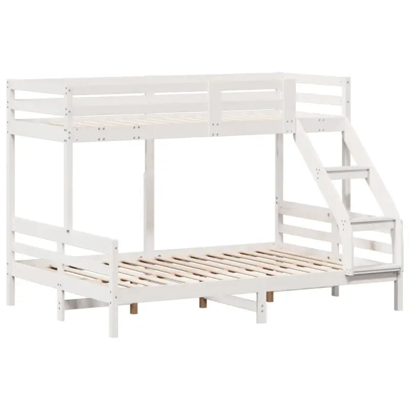 Elegant metalen stapelbed van massief grenenhout voor kleine kamers - Bedden & bedframes