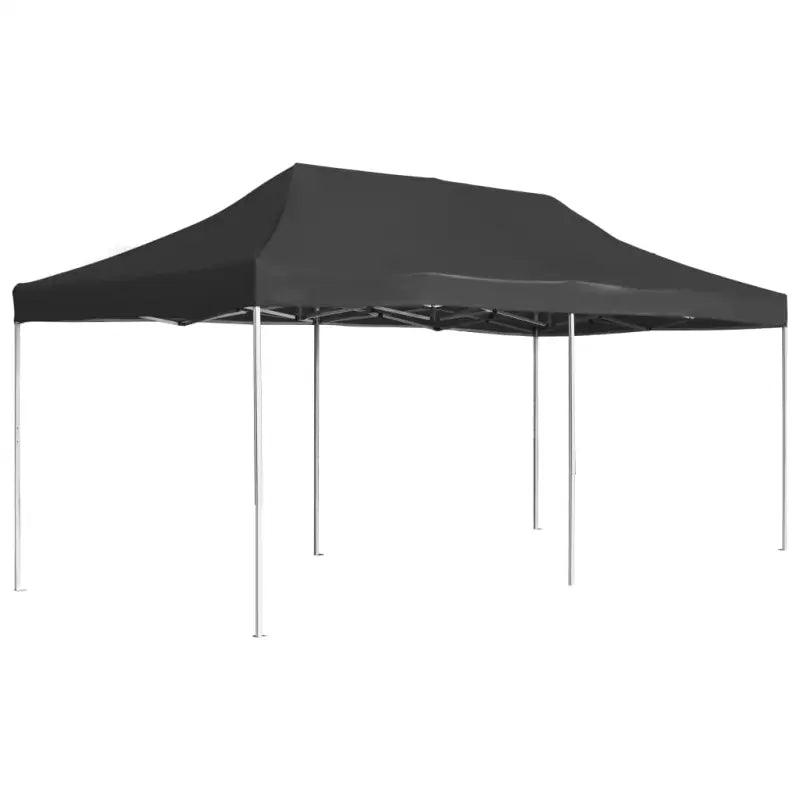 Elegant partytent van Oxford stof ideaal bij zware regen voor buitenevenementen - Antraciet / 6 x 3 m / 1 - Partytenten