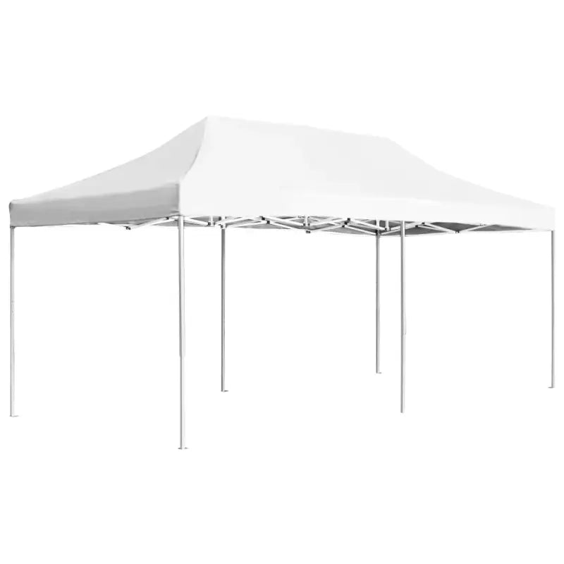 Elegant partytent van Oxford stof ideaal bij zware regen voor buitenevenementen - Wit / 6 x 3 m / 1 - Partytenten &