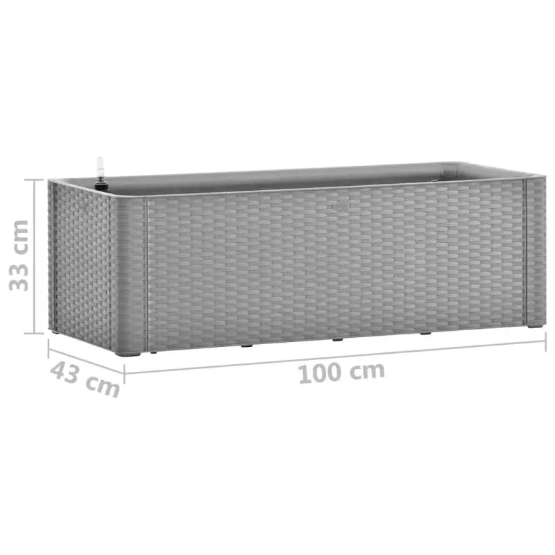Elegant zelfwatergevende bloempot voor binnen en buitengebruik - Bloempotten & plantenbakken