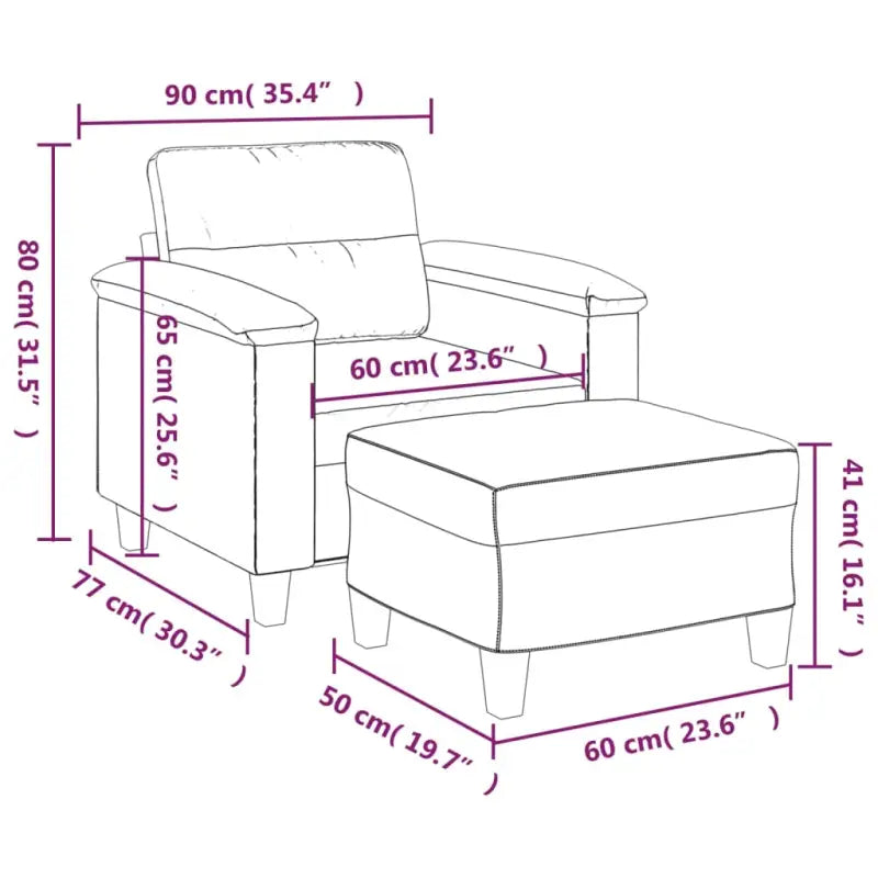 Elegante comfortabele fauteuil voor gezellige momenten in huis - Banken