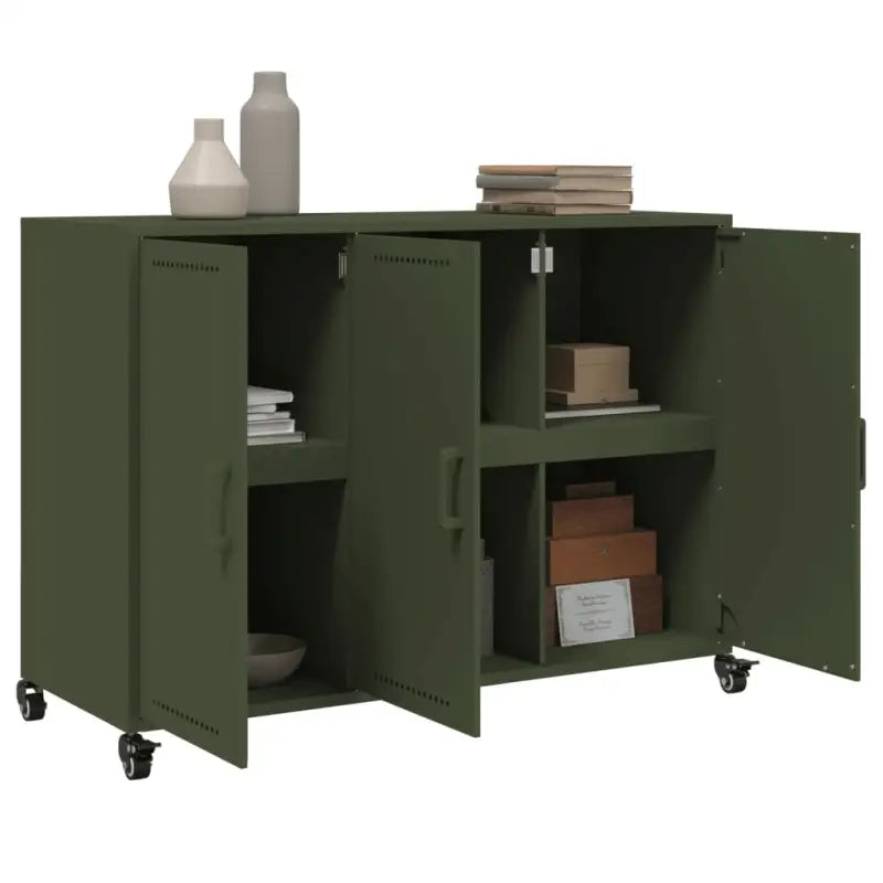 Elegante dressoir van duurzaam staal voor een stijlvolle woonkamer - Dressoirs & buffetkasten