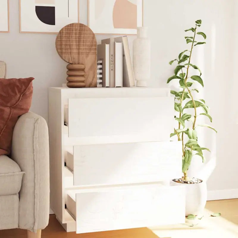 Elegante dressoir van massief grenenhout voor een klassieke uitstraling - Dressoirs & buffetkasten