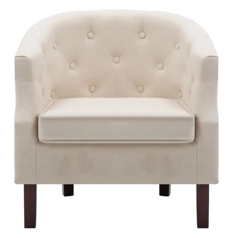 Elegante fauteuil voor een luxe inrichting van je interieur - Beige / 1 - Fauteuils & Relaxfauteuils