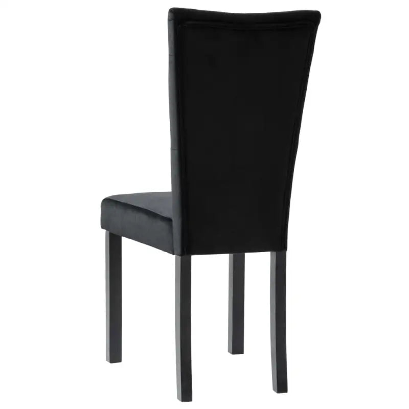 Elegante fluwelen eetkamerstoelen met houten frame en snelle levering bevat - Eetkamerstoelen
