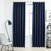 Elegante gordijnen met metalen haken inclusief levering voor privacy en stijl - Gordijnen & vitrages