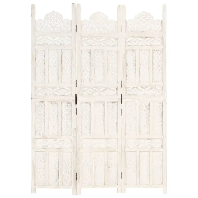 Elegante handgesneden kamerscherm voor een klassieke touch in huis - Kamerschermen