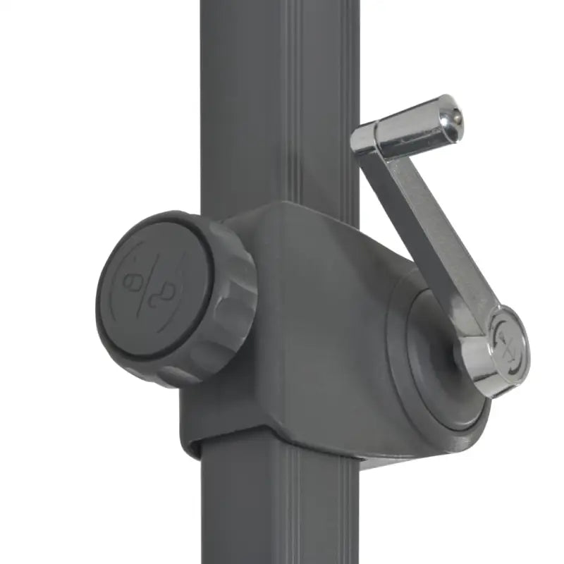Elegante hangende parasol met aluminium paal voor schaduw en UV-bescherming - Parasols en zonneschermen