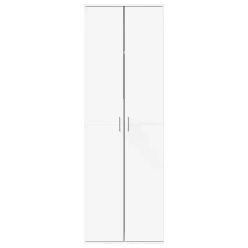 Elegante hoge kast van bewerkt hout die gemakkelijk schoon te maken - Opbergkasten & lockerkasten