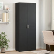 Elegante hoge kast van bewerkt hout die gemakkelijk schoon te maken - Opbergkasten & lockerkasten