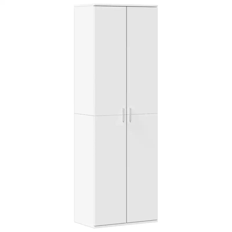Elegante hoge kast van bewerkt hout die gemakkelijk schoon te maken - Opbergkasten & lockerkasten