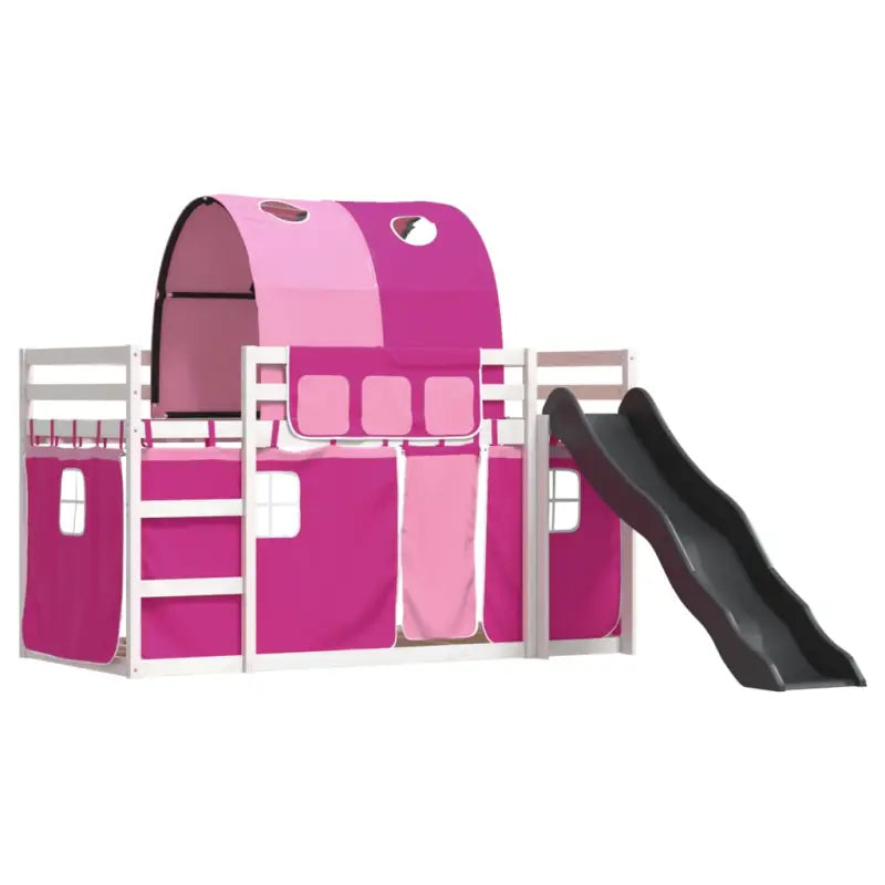 Elegante metalen stapelbed van massief grenenhout voor compacte kamers - Bedden & bedframes