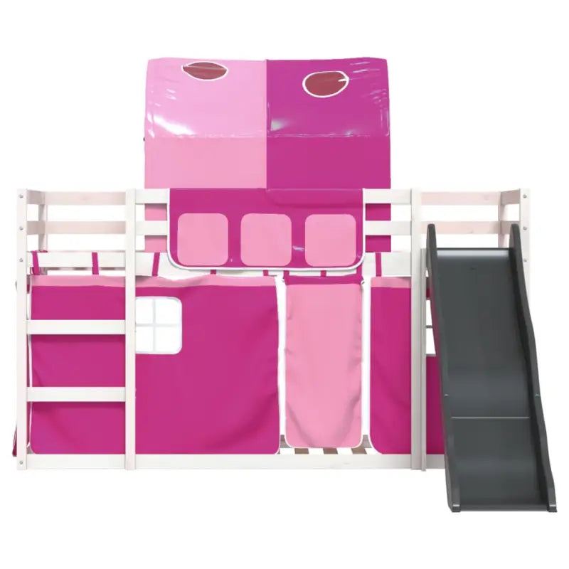 Elegante metalen stapelbed van massief grenenhout voor compacte kamers - Bedden & bedframes