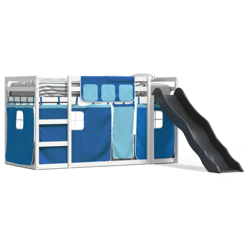 Elegante metalen stapelbed van massief grenenhout voor weinig ruimte - Bedden & bedframes