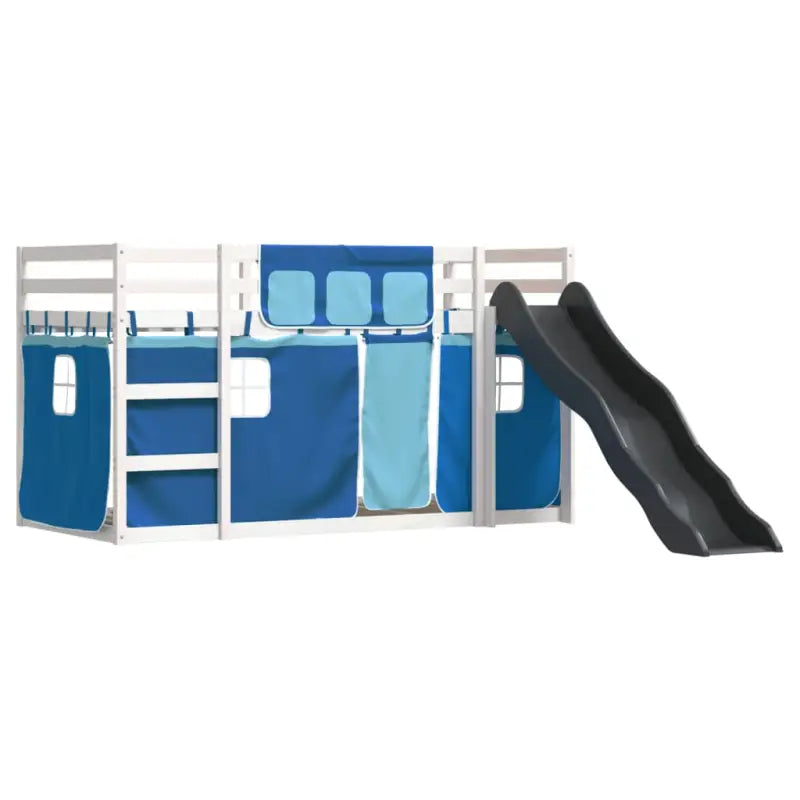Elegante metalen stapelbed van massief grenenhout voor weinig ruimte - Bedden & bedframes