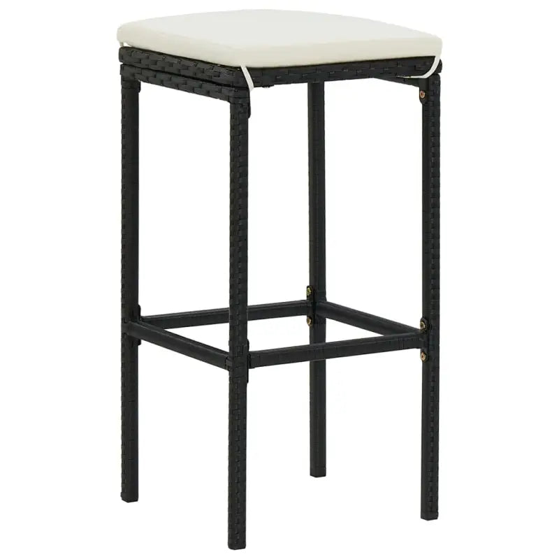 Elegante poly rattan barset voor tuin patio of terras - Tuinsets