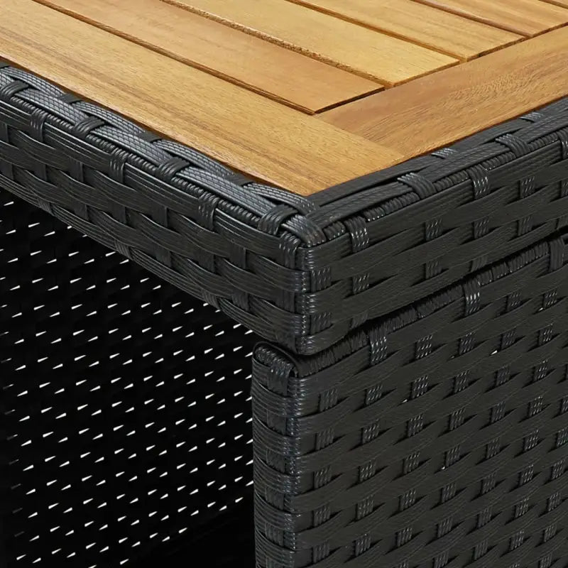 Elegante poly rattan barset voor tuin patio of terras - Tuinsets