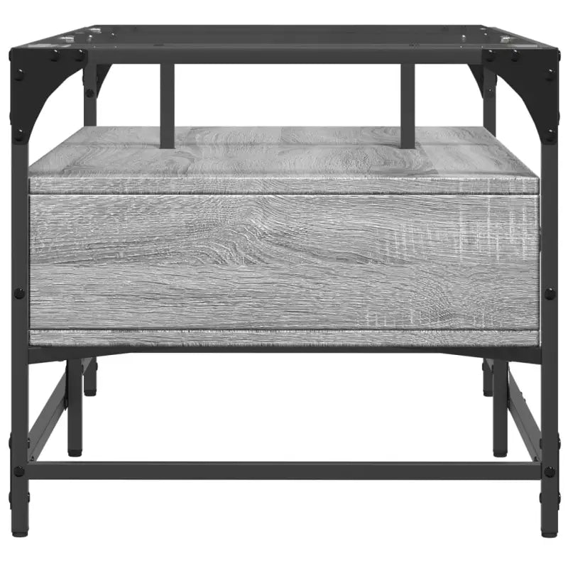 Elegante salontafel met glazen blad voor moderne woonkamer decoratie - Salontafels