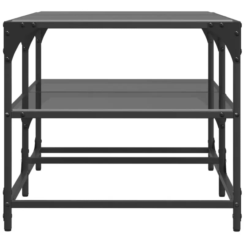 Elegante salontafel met glazen blad voor moderne woonkamers - Salontafels
