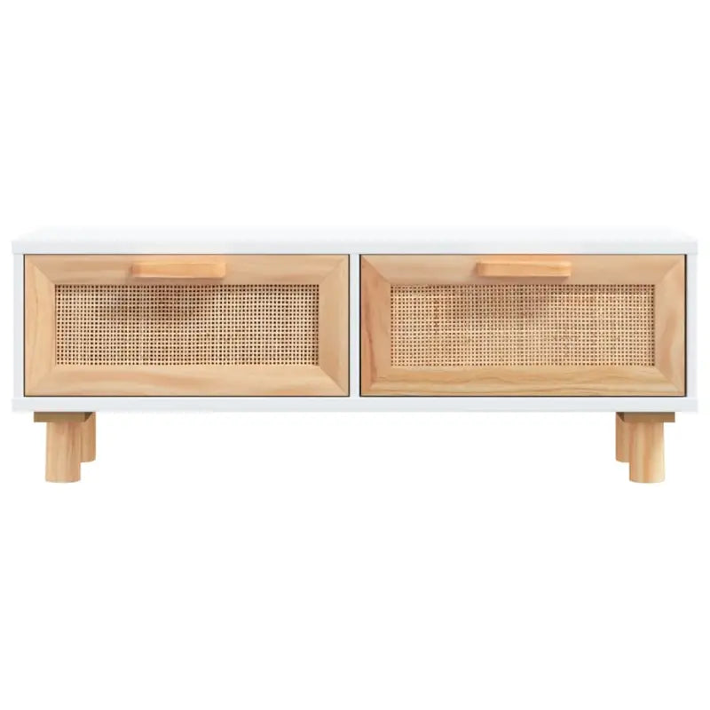 Elegante salontafel van bewerkt hout met natuurlijke uitstraling - Salontafels