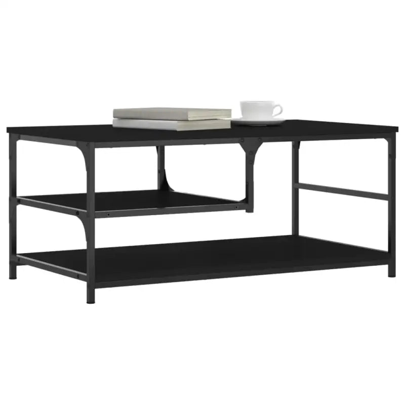 Elegante salontafel van bewerkt hout voor een stijlvolle woonkamer - Salontafels