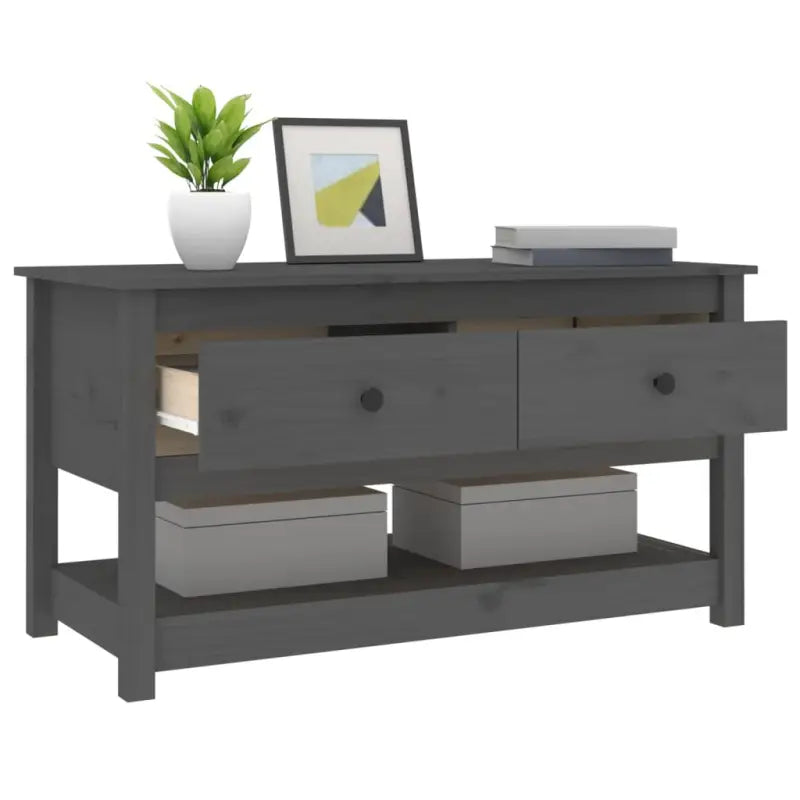 Elegante salontafel van massief grenenhout voor thuis - Salontafels