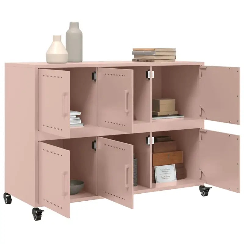 Elegante stalen dressoir met trendy en duurzame uitstraling - Dressoirs & buffetkasten